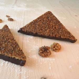 Dinkel Walnussecke Vegan