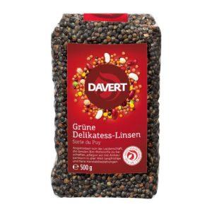 Grüne Delikatess Linsen