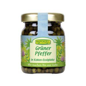Grüner Pfeffer in Kokos-Essig