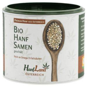 Hanfsamen geschält