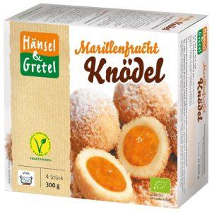 Marillenknödel mit Brösel