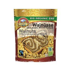 Walnüsse gerieben