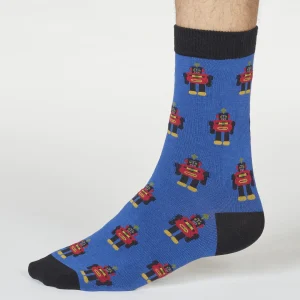 Robot Socks- Bamboo 4er Box