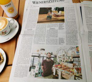 Nautrkost Liola in der Wiener Zeitung